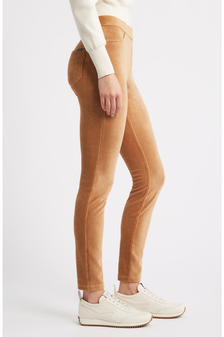 Classic Stretch Corduroy Leggings, Alternate, color, CAMEL