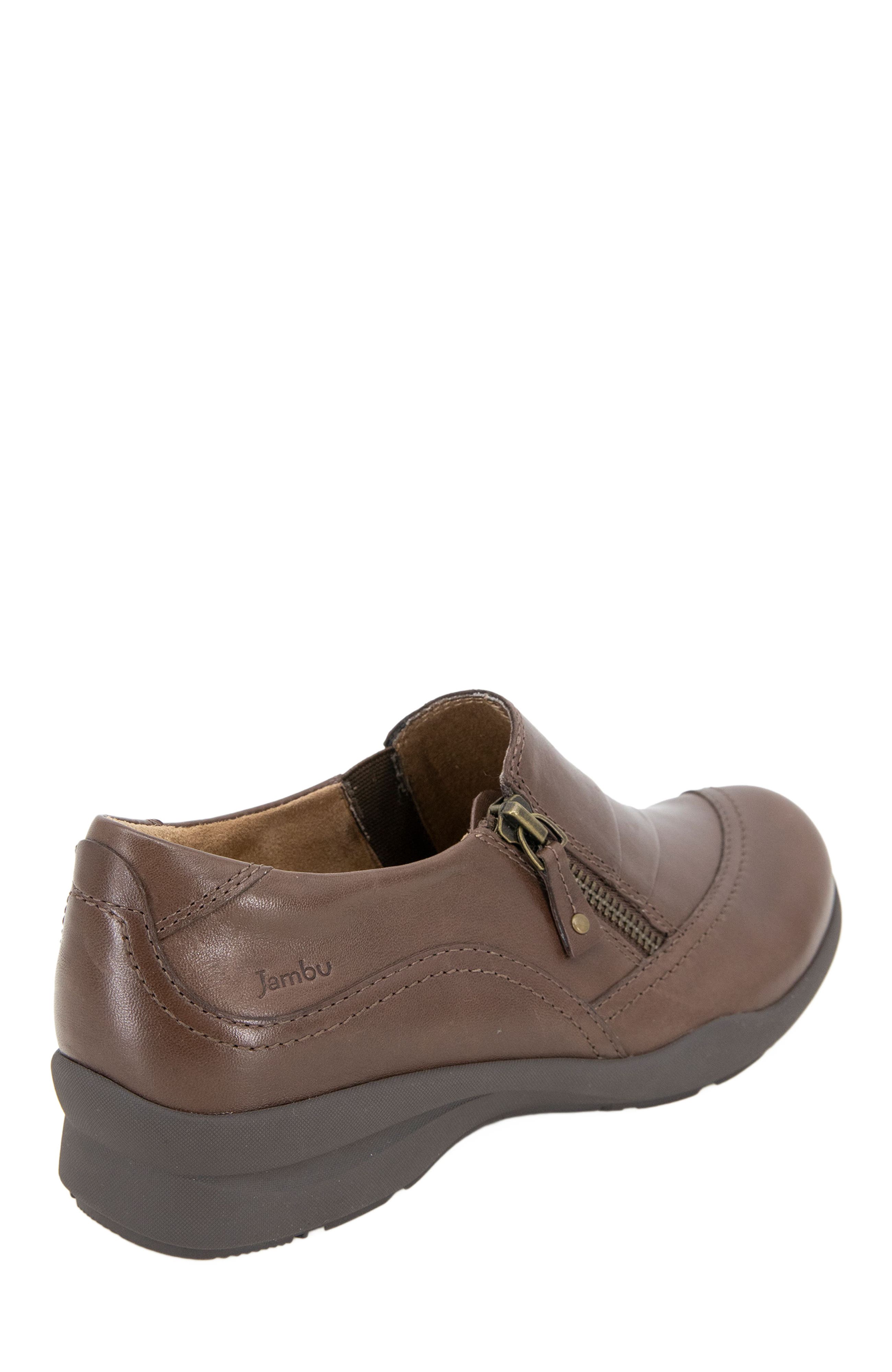 Thea Casual Moc Shoe, Alternate, color, DARK BROWN