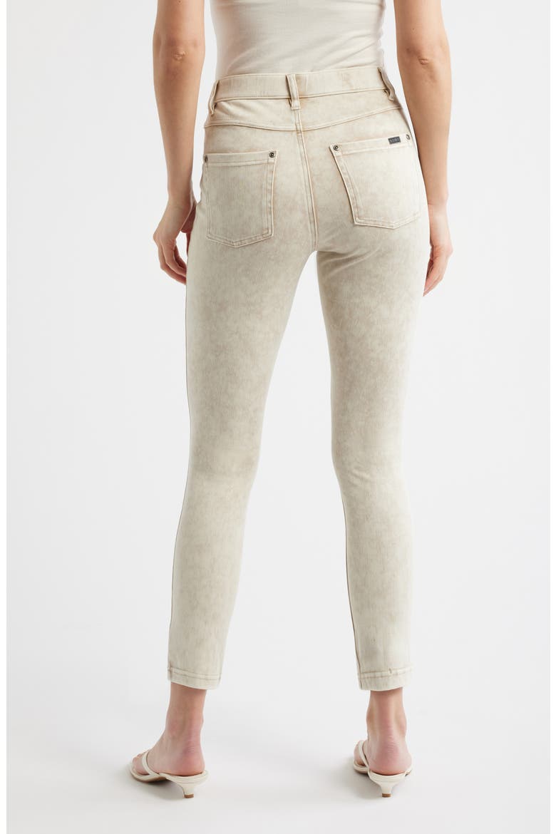 Ultra Ultrasoft High Rise Denim Skimmer Leggings, Alternate, color, OATMEAL ACID
