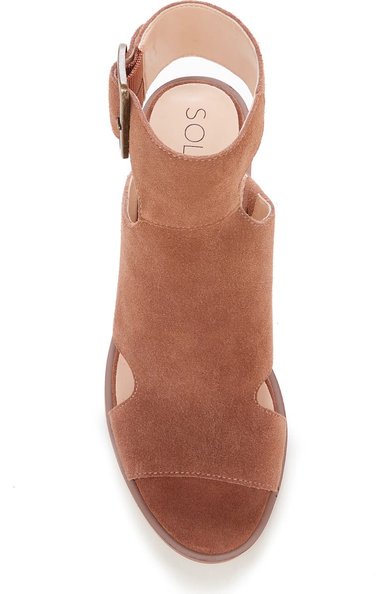 Sole Society Tally Ankle Cuff Sandal, Alternate, color,