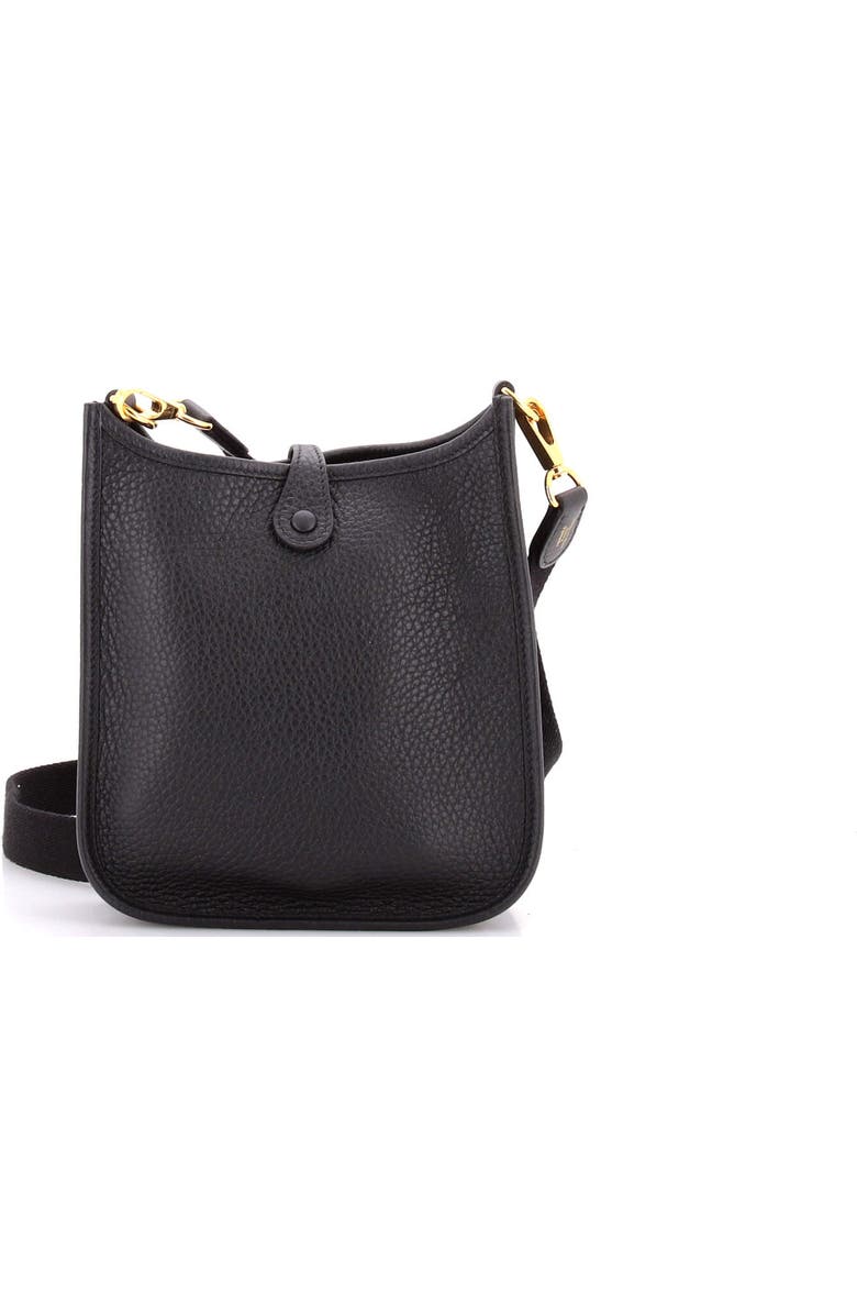 Pre-Owned Hermes Evelyne Bag Gen III Clemence TPM, Alternate, color, Noir