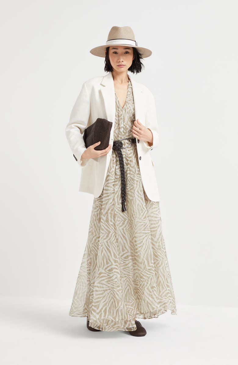 Brunello Cucinelli Print dress, Alternate, color, 