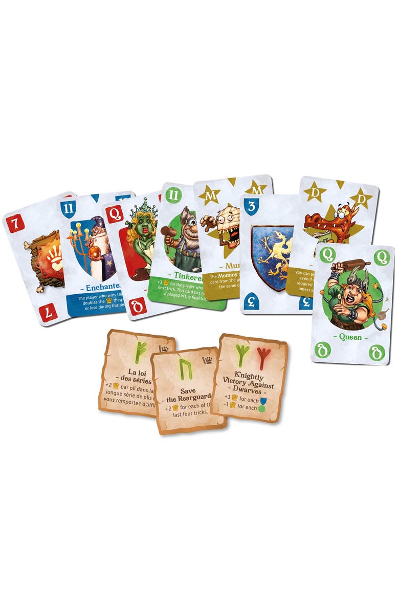 IELLO Dwarf King Tricktaking Card Game,10+, Alternate, color, 
