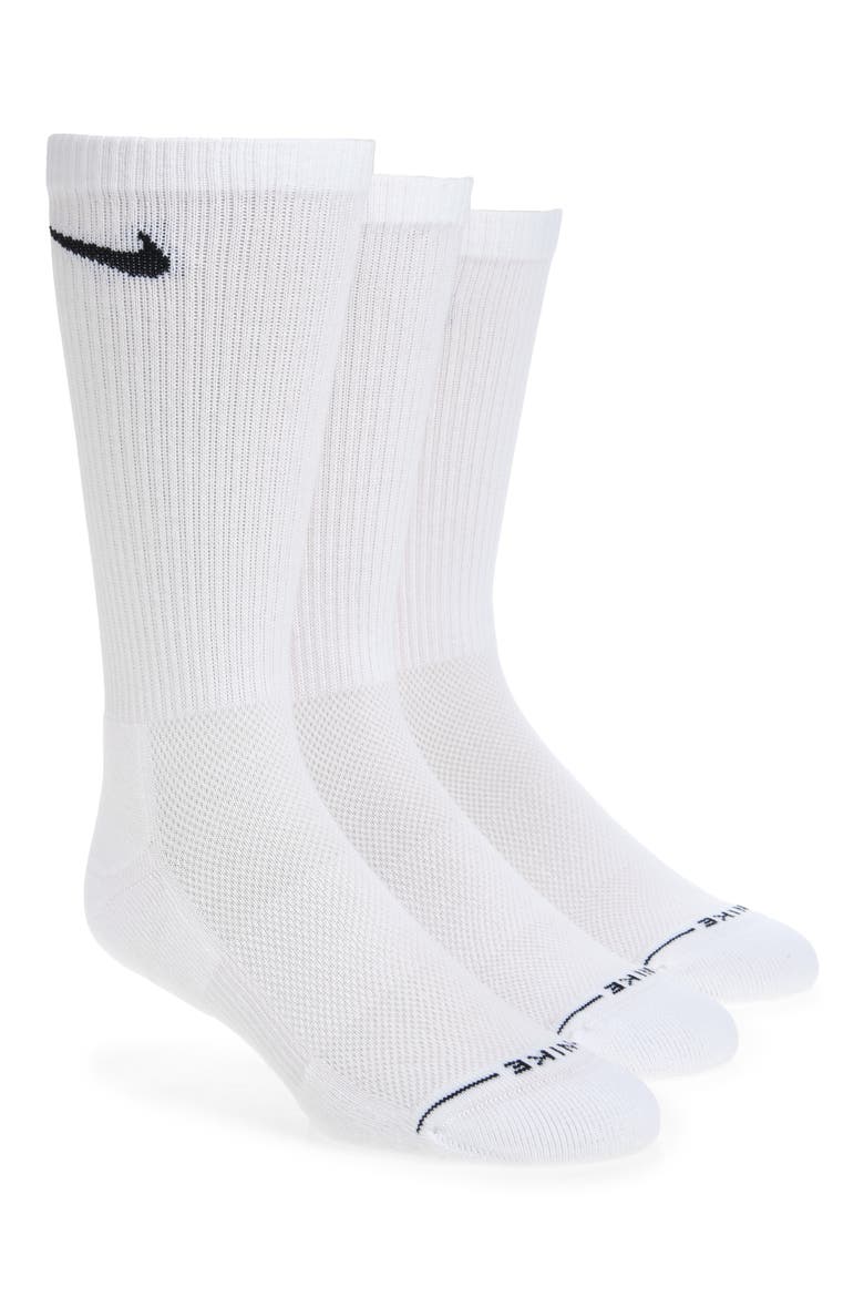 Everyday Elevated Assorted 3-Pack Dri-FIT Cotton Blend Crew Socks, Main, color, 901 MLTCLR