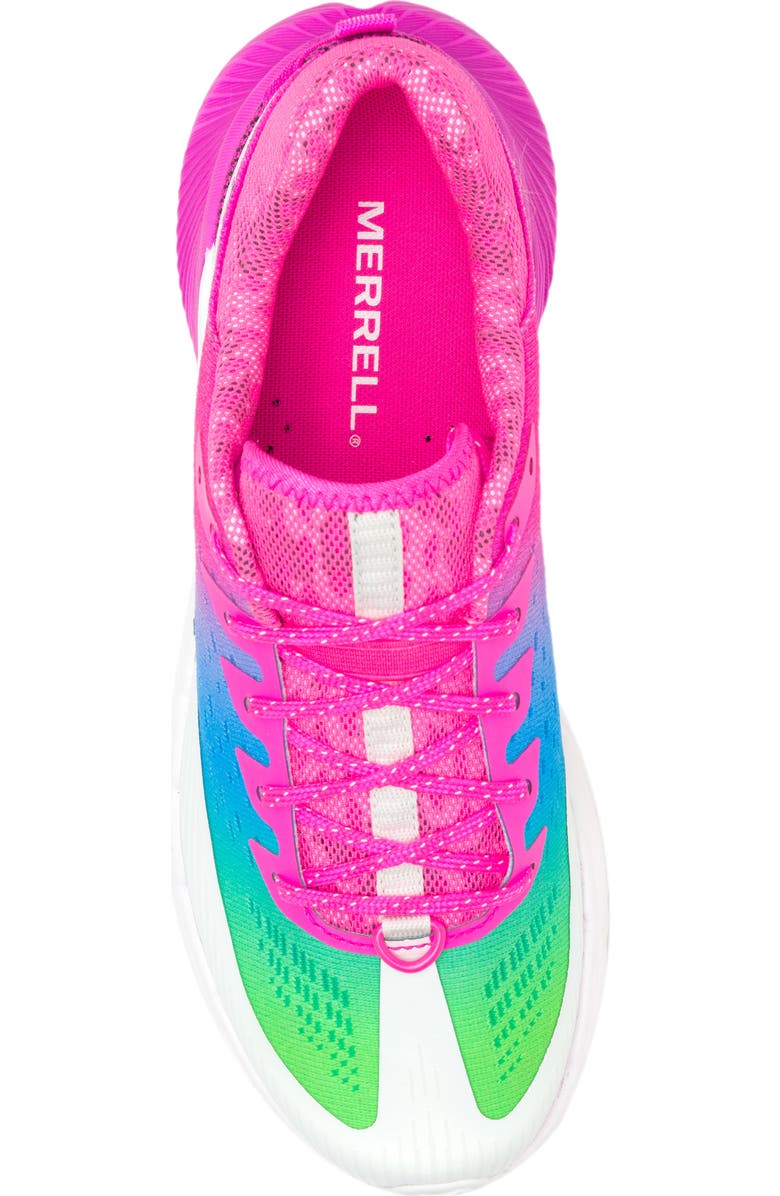 Merrell Agility Peak 5 Trail Sneaker, Alternate, color, Pink Multi