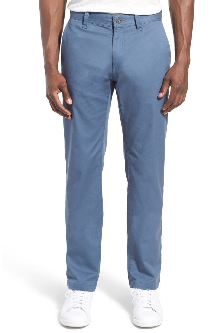 Frickin Slim Fit Modern Stretch Chinos, Main, color, GREY/ BLUE