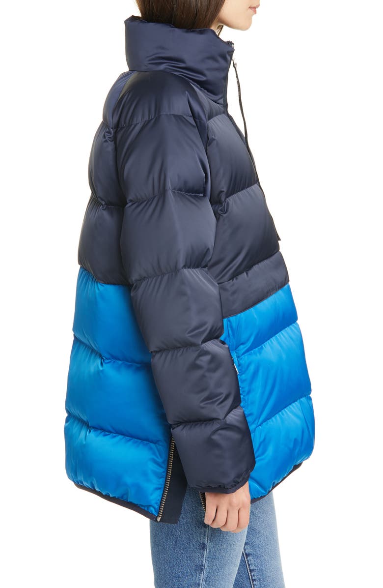 Tory Sport by Tory Burch Tory Sport Water Resistant Performance Satin Packable Down Jacket, Alternate, color, 