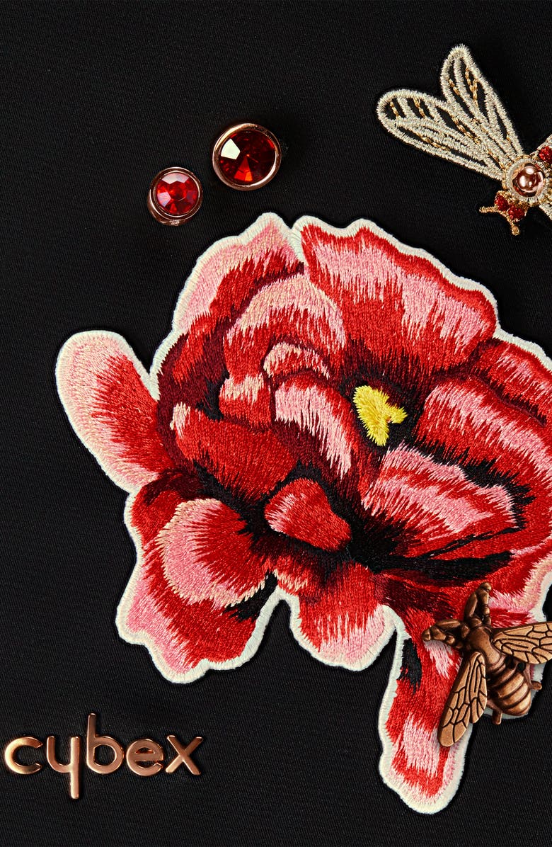 CYBEX Platinum Dark Spring Blossom Stroller Footmuff, Alternate, color, 