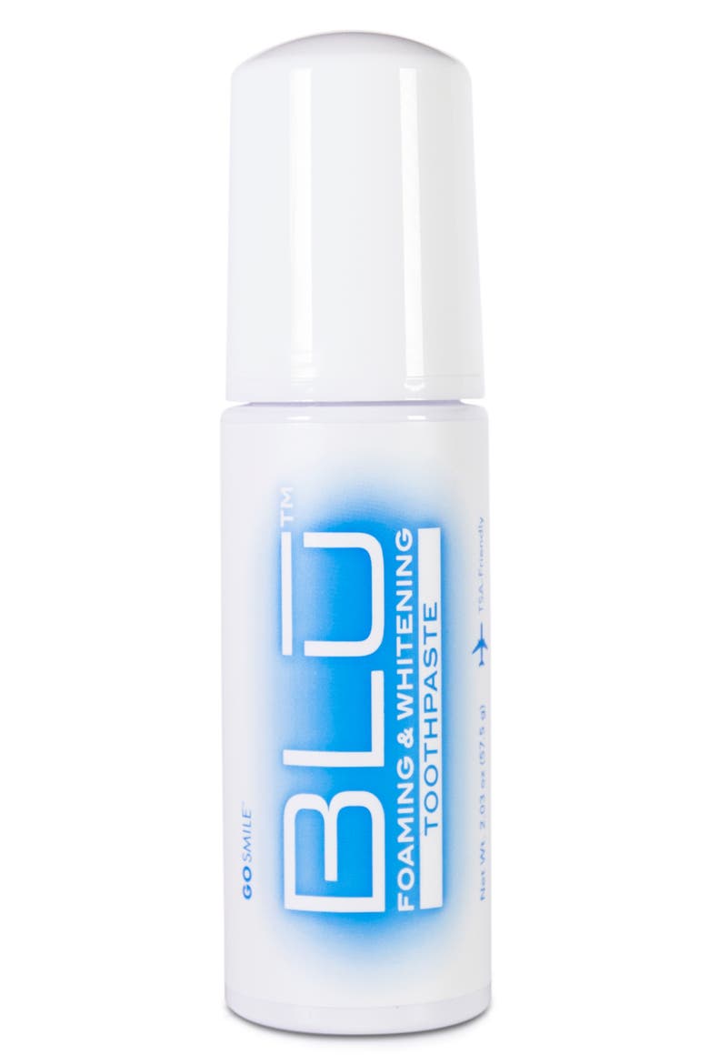 BLU Foaming & Teeth Whitening Toothpaste, Alternate, color, NO COLOR