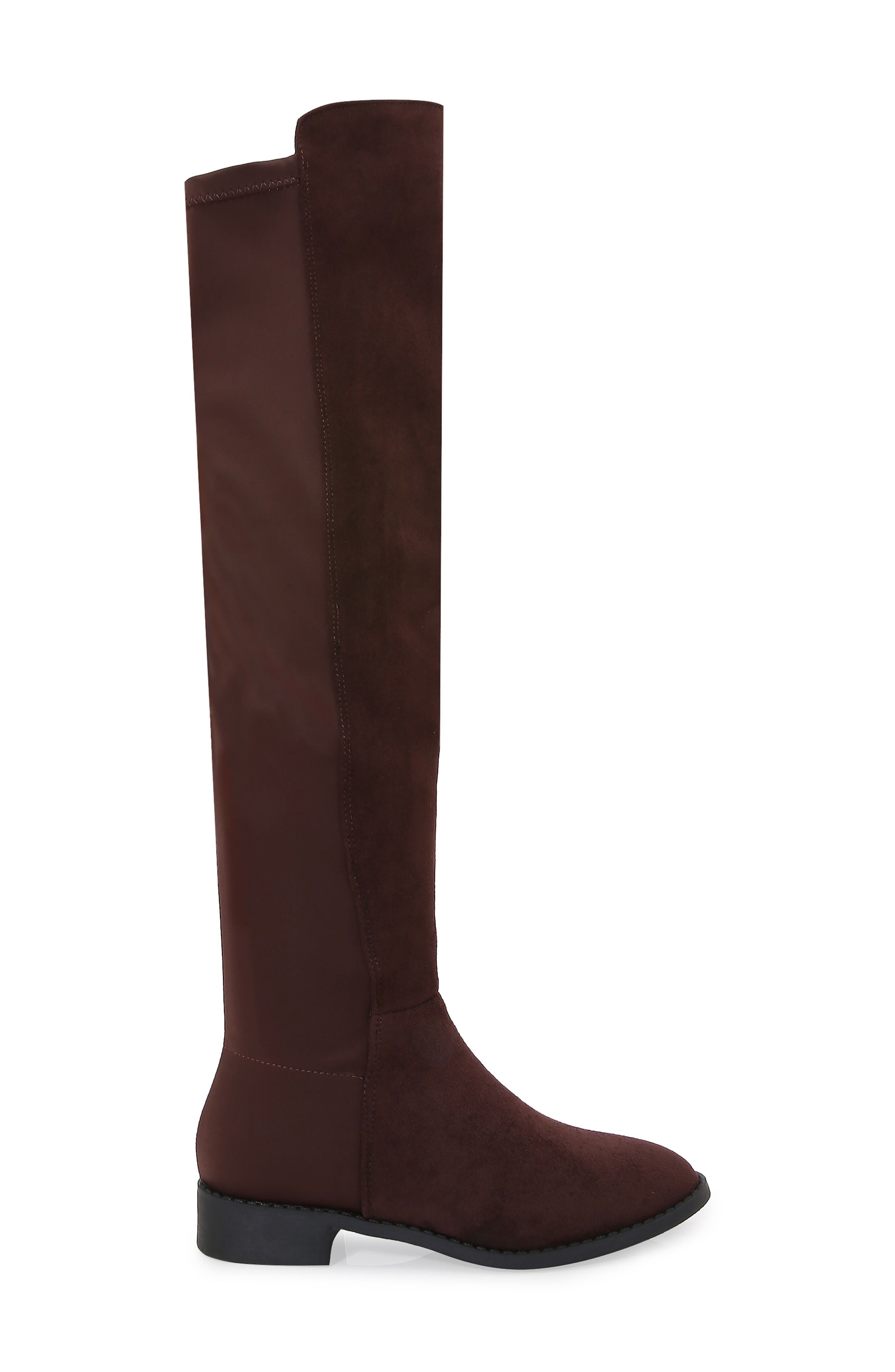 Astrid Over the Knee Boot, Alternate, color, ASTRID-COFFEE/SUEDE