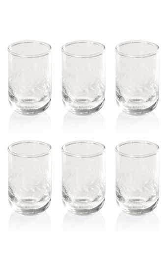 Etched Set of 6 Shot Glasses