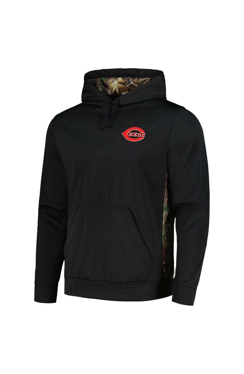 DUNBROOKE Men's Dunbrooke Black/Camo Cincinnati Reds Ranger Pullover Hoodie, Alternate, color, Black
