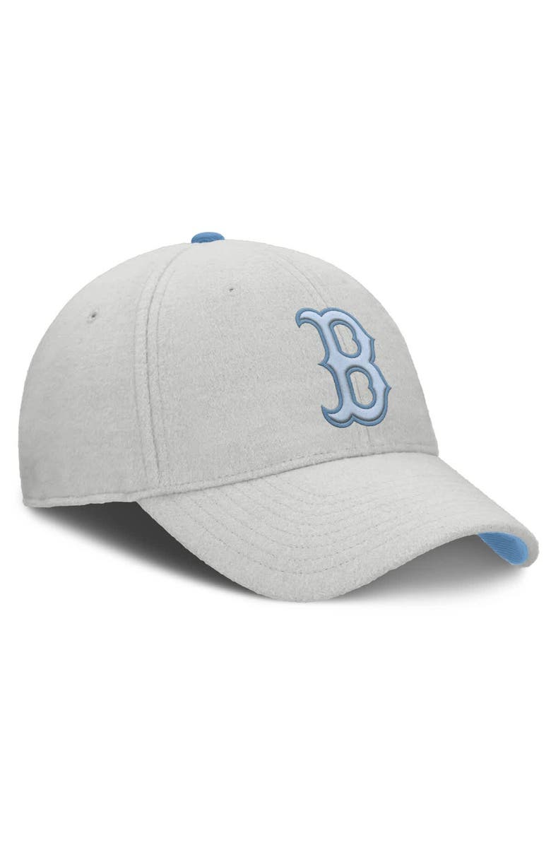 Nike Men's Nike Gray Boston Red Sox Club Adjustable Hat, Alternate, color, 