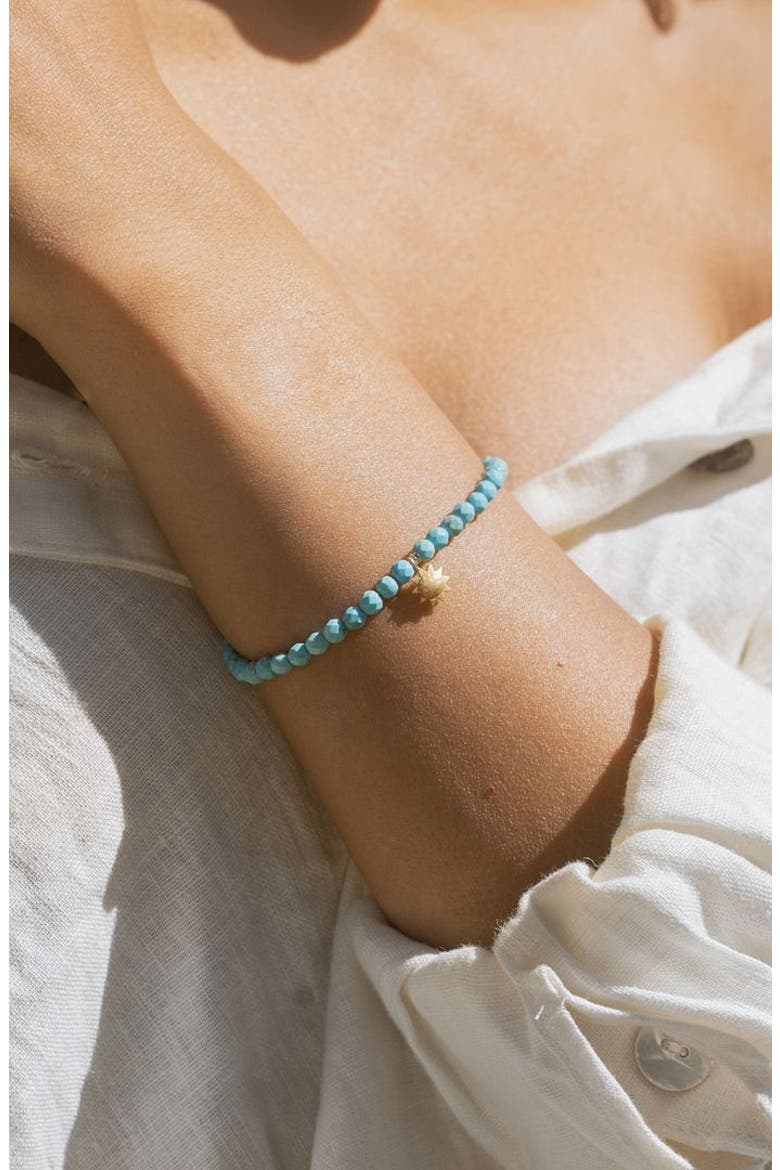 Ignite Vibrancy Turquoise Sun Bracelet, Alternate, color, Blue