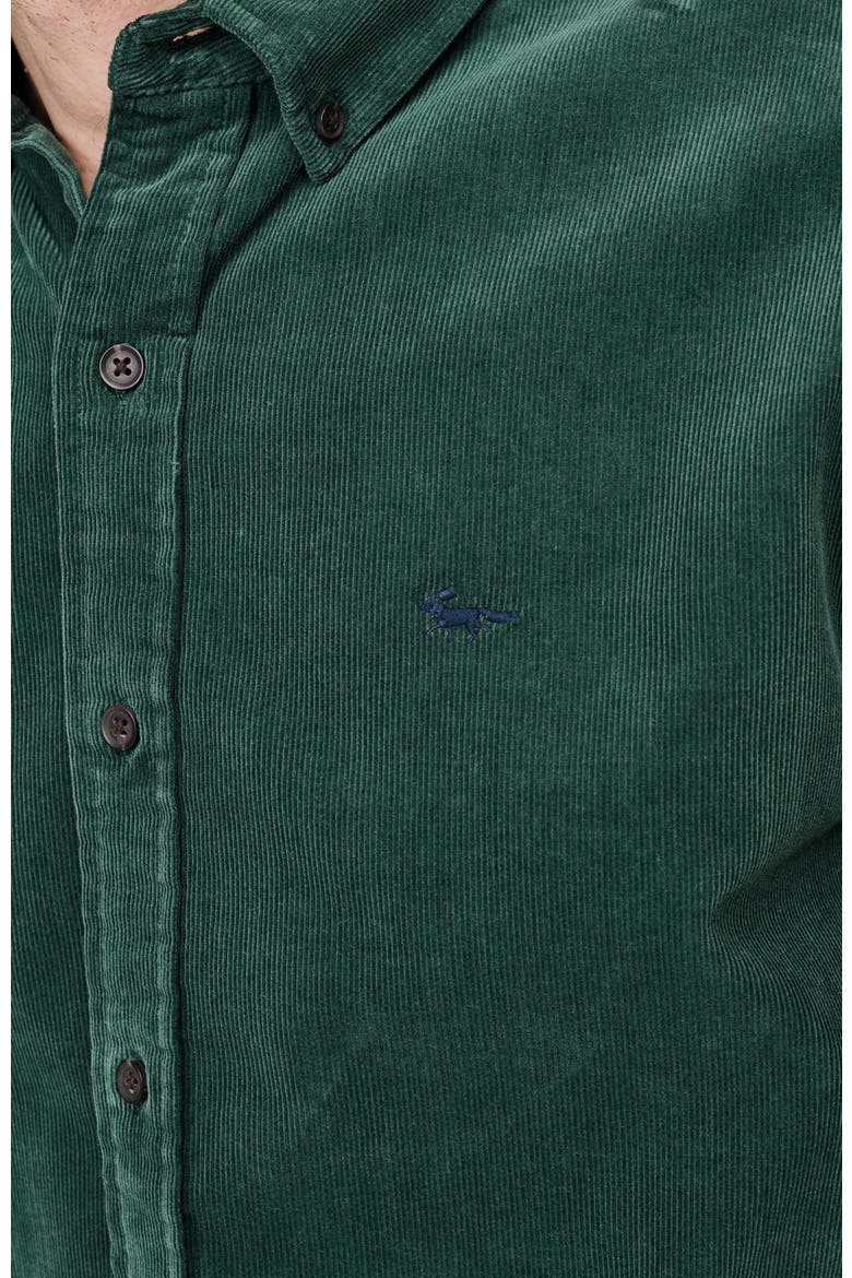 Haworth Corduroy Shirt, Alternate, color, Dark Green
