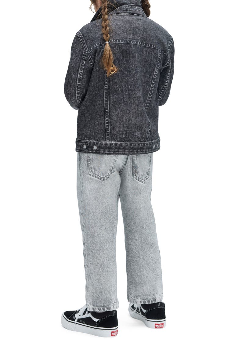 Kids' Mini Miramar Trucker Jacket, Alternate, color, FABLK