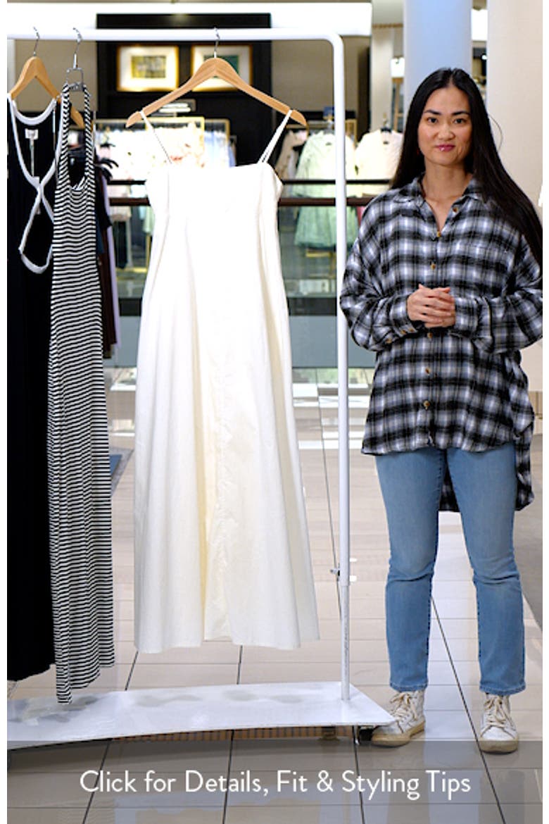 Raveena Cotton Cover-Up Maxi Dress video