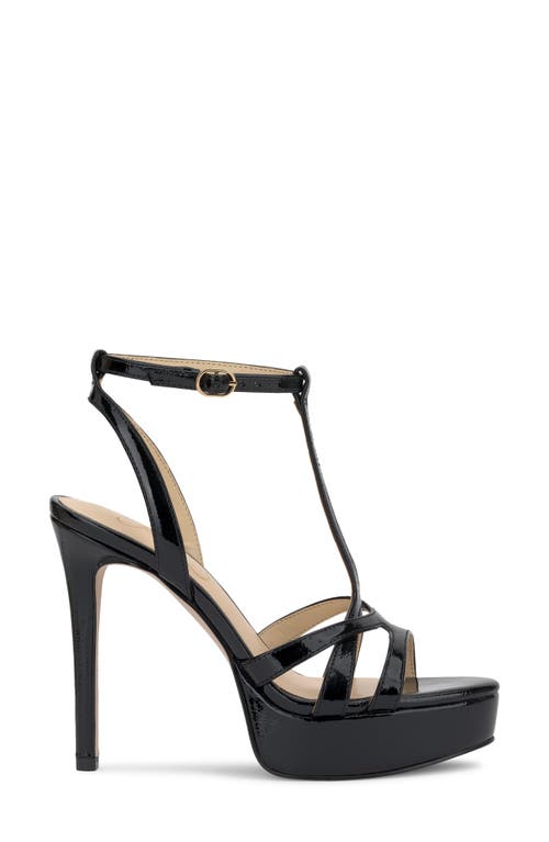 Jessica Simpson Sippete T-strap Platform Sandal In Black