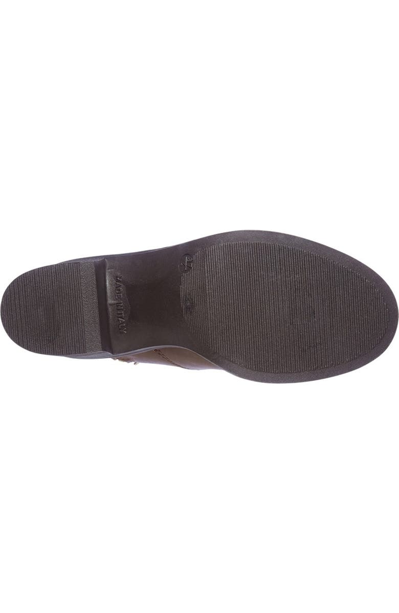 Topshop 'Blossom' High Cut Faux Leather Boot, Alternate, color,