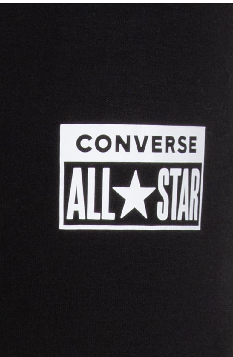 Converse Kids' Lifestyle Fleece Hoodie & Joggers Set, Alternate, color, 