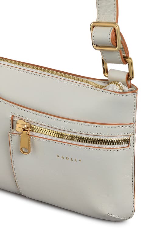 Radley Pockets Mini Ziptop Crossbody Bag In Gray