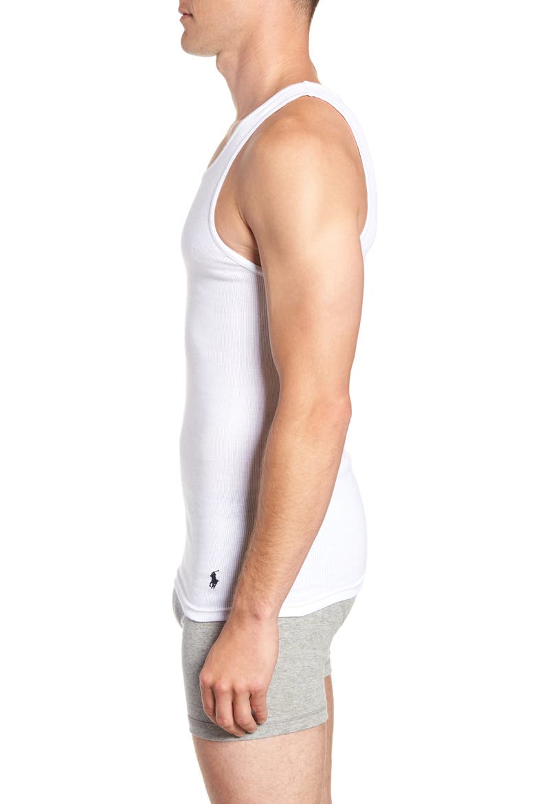 3-Pack Classic Tank Undershirts, Alternate, color, WHITE