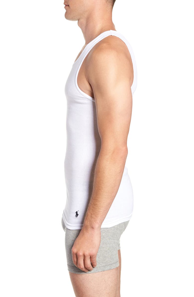 Polo Ralph Lauren 3-Pack Classic Tank Undershirts, Alternate, color,