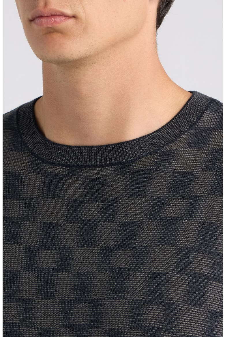 Wool Crewneck Sweater, Alternate, color, NAVY