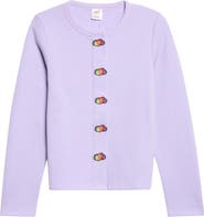Hommegirls Fruit of the Loom Snap Terry Cardigan