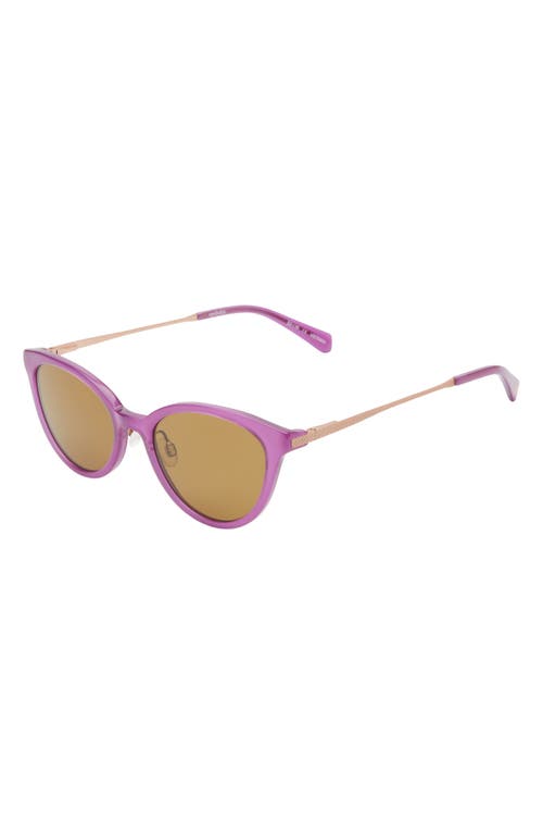 Eyebobs Statuette 51mm Polarized Cat Eye Sunglasses In Pink