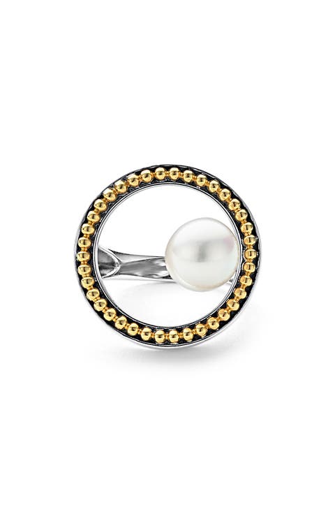 Pearl Circle Ring