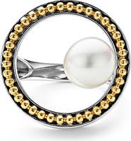 LAGOS Pearl Circle Ring