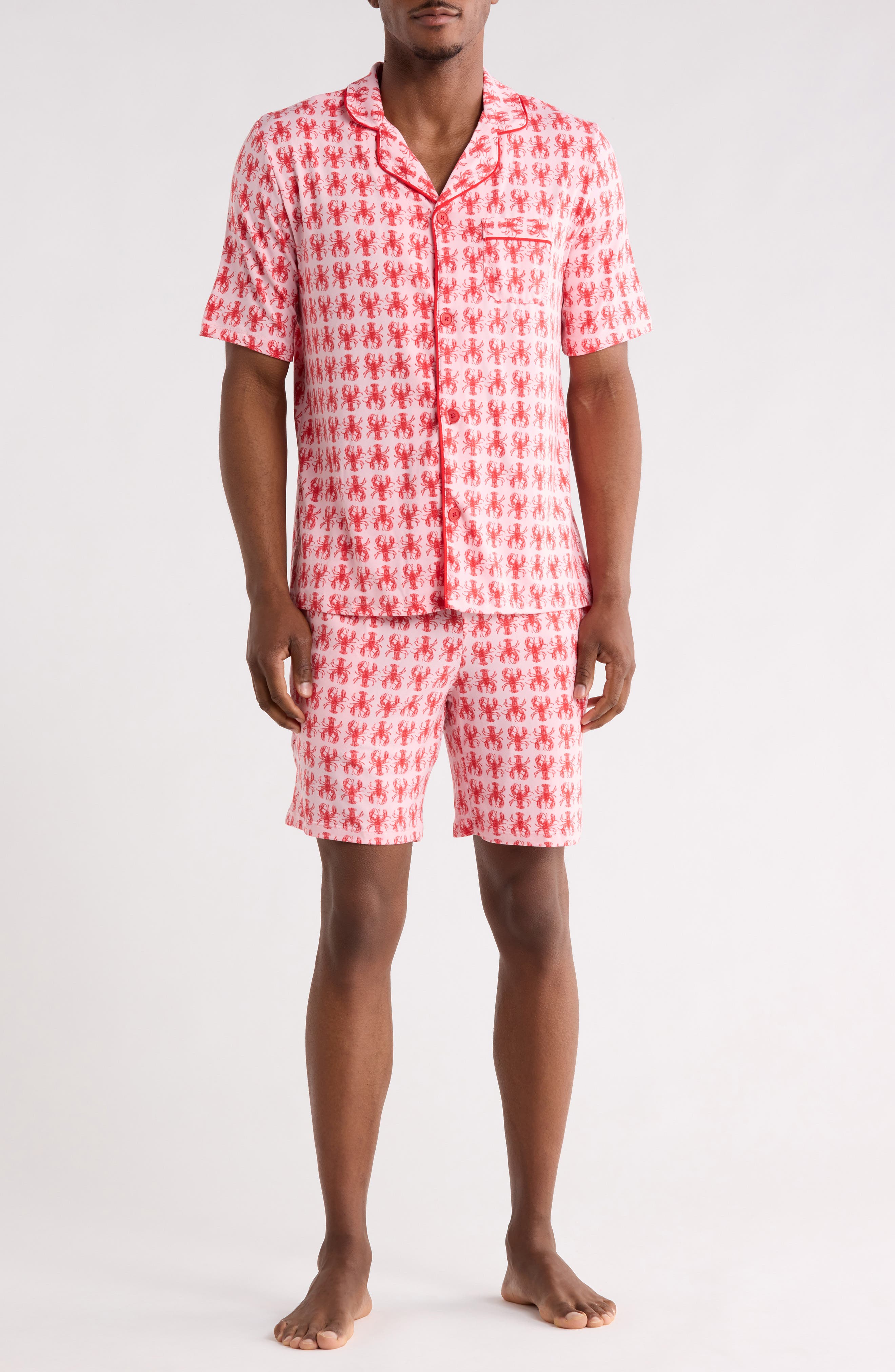 ENZOS INACTIVE WEAR Enzo's Dixie Short Pajamas
