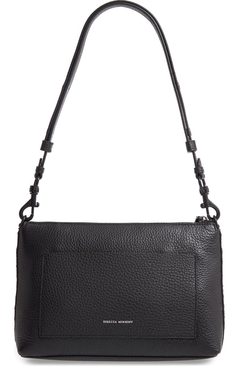 Rebecca Minkoff Darren Leather Shoulder Bag, Alternate, color,