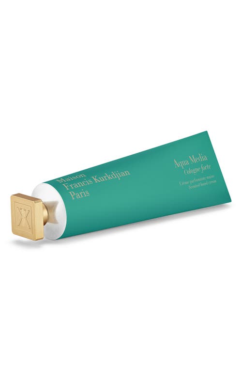 Maison Francis Kurkdjian Aqua Media Cologne Forte Scented Hand Cream In Transparent