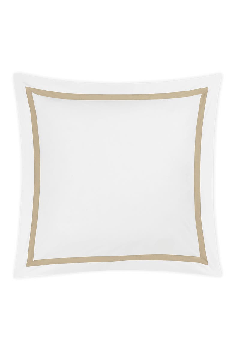 Lowell Egyptian Cotton Euro Sham, Main, color, CHAMPAGNE