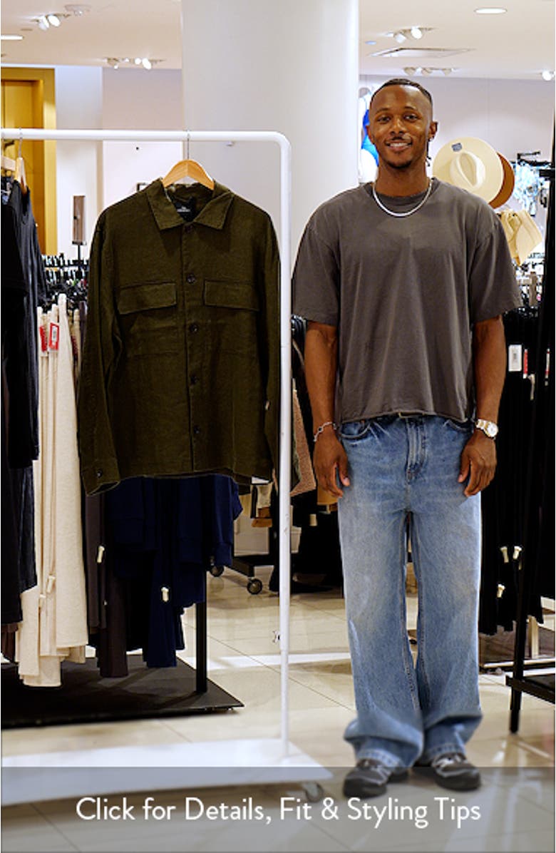 Resort Linen Overshirt, sales video thumbnail