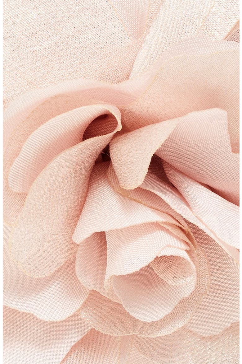 Floral Ponytail Holder, Alternate, color, PINK