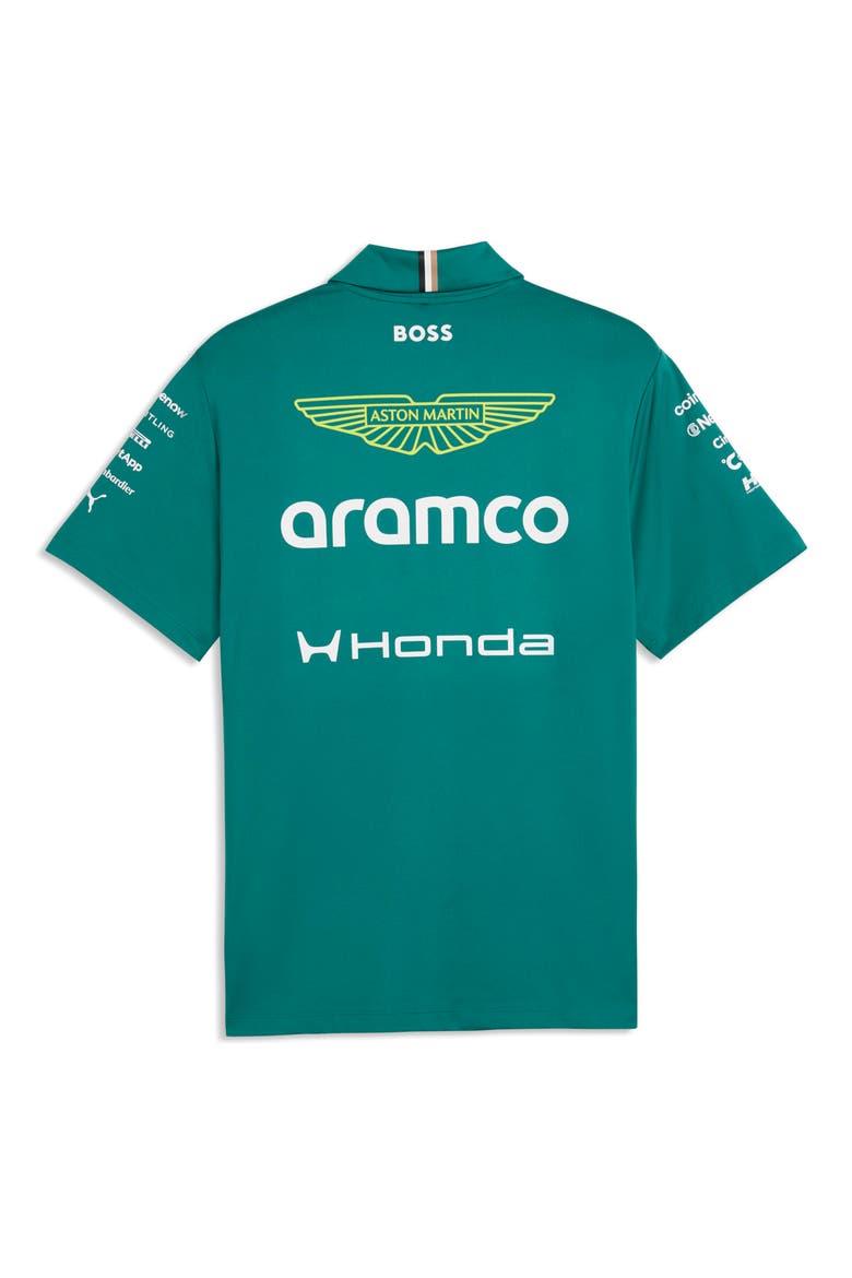 Aston Martin Formula 1 Polo, Alternate, color, GREEN LUX