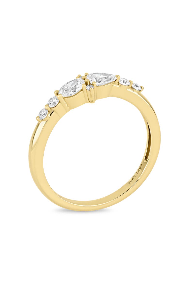 18K Gold Maya Diamond Stackable Ring (Online Trunk Show), Alternate, color, 18K YELLOW GOLD/ DIAMOND