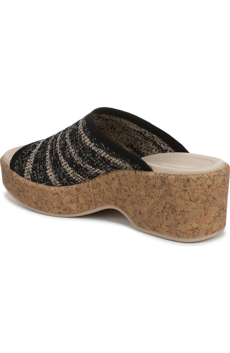 LifeStride Very Ready Platform Sandal, Alternate, color, Black / Sand Castle