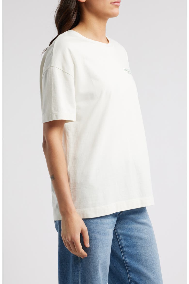 Raquet Boyfriend Fit Graphic T-Shirt, Alternate, color, IVORY