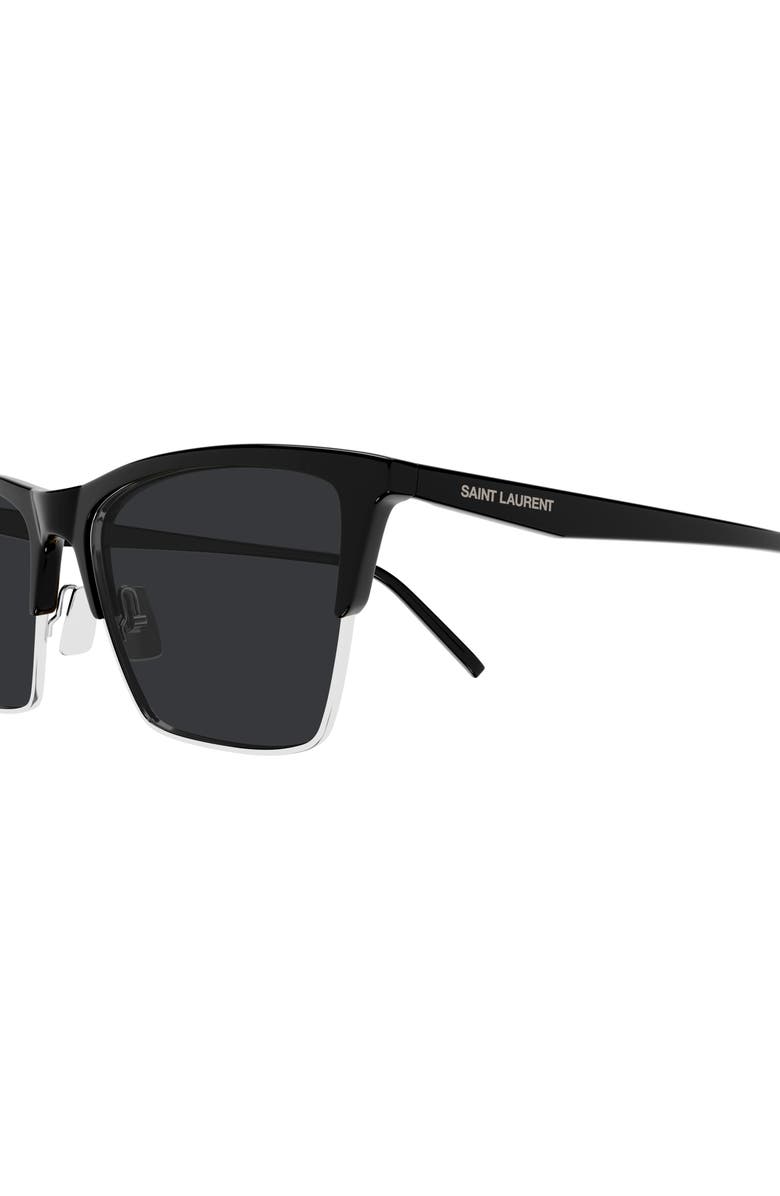 Saint Laurent 55mm Cat Eye Sunglasses, Alternate, color, 
