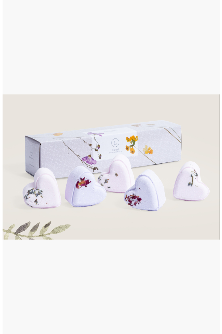 Set of 5 Heart Shaped Shower Steamers Gift Set, Alternate, color, None