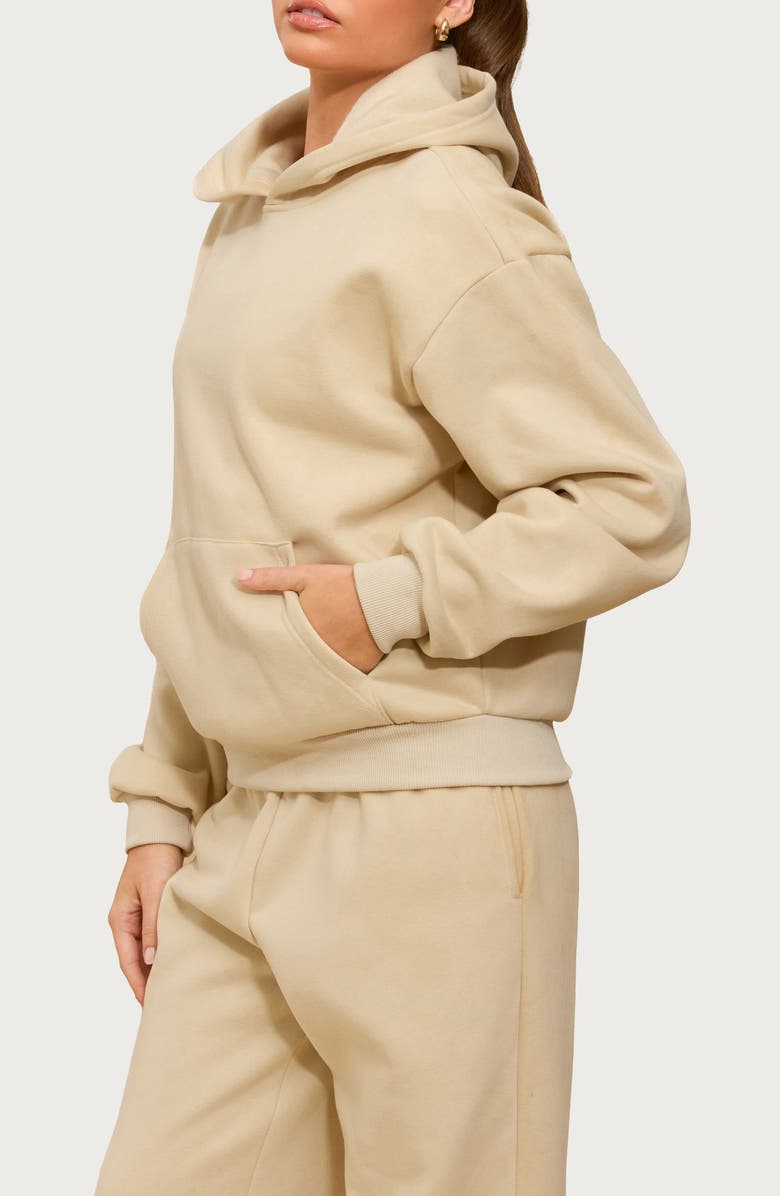 EDIKTED Kyrie Cotton Blend Hoodie, Alternate, color, 