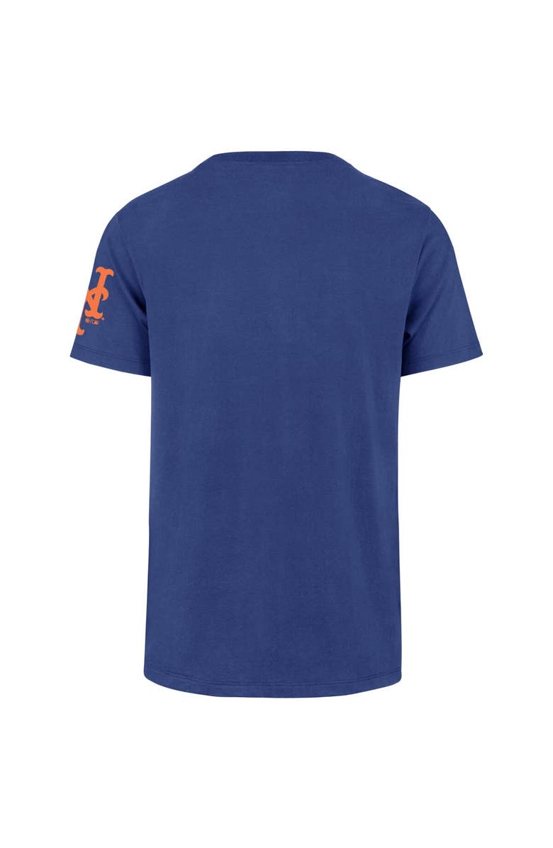 '47 Men's '47 Royal New York Mets Upside Down Two-Peat Franklin T-Shirt, Alternate, color, Royal