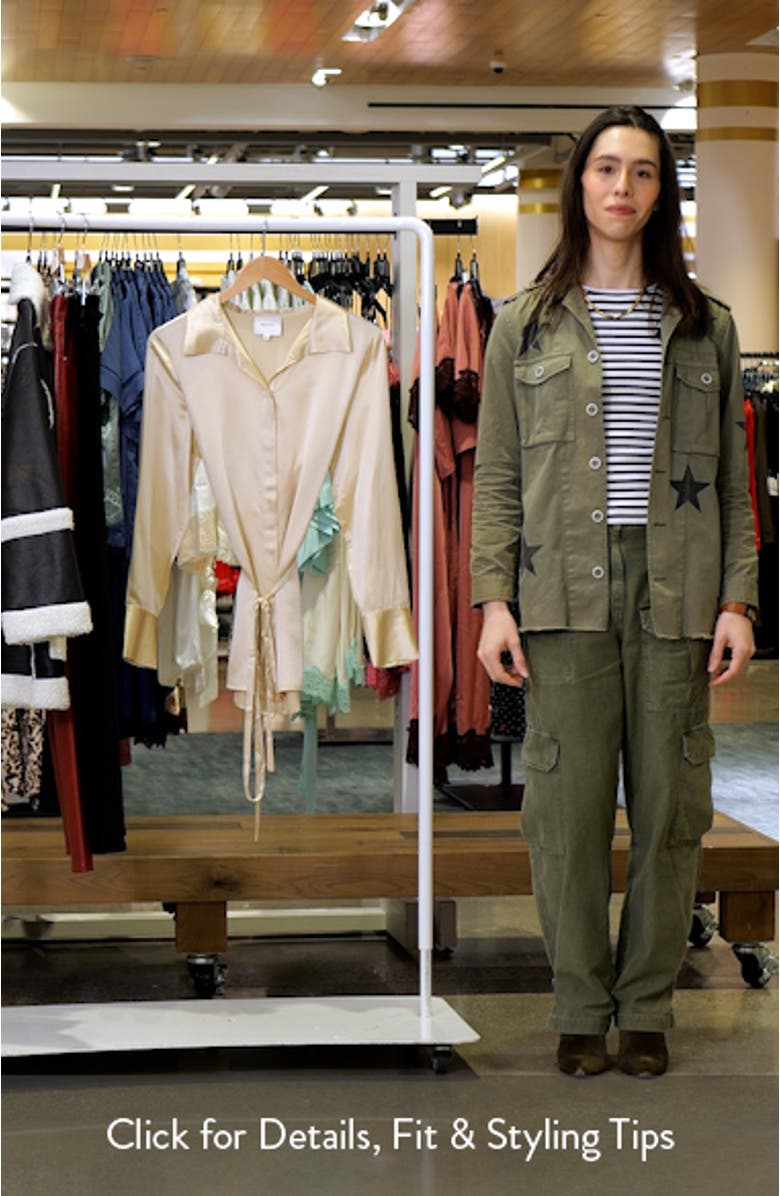 Camilla Tie Waist Silk Shirt, sales video thumbnail