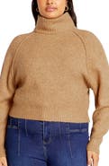 City Chic Demi Turtleneck Sweater