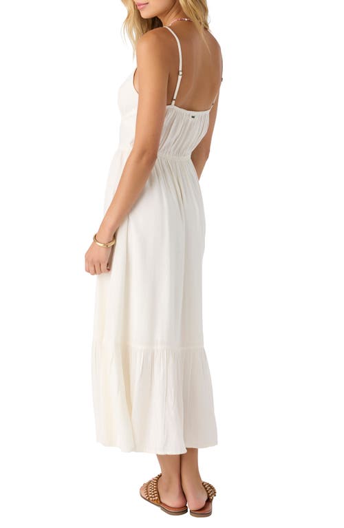 O'neill Pilar Midi Sundress In White