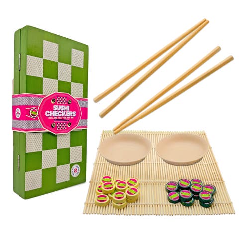 Sushi Checkers Game & Sushi Making Set